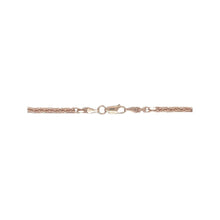 Load image into Gallery viewer, Solid Italian 10K Rose Gold Designer Link Chain 3.25MM 18-28 Inches
