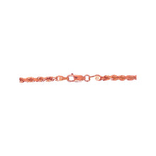 Load image into Gallery viewer, Solid Italian 10K Rose Gold Rope Chain 4MM 16-28 Inches
